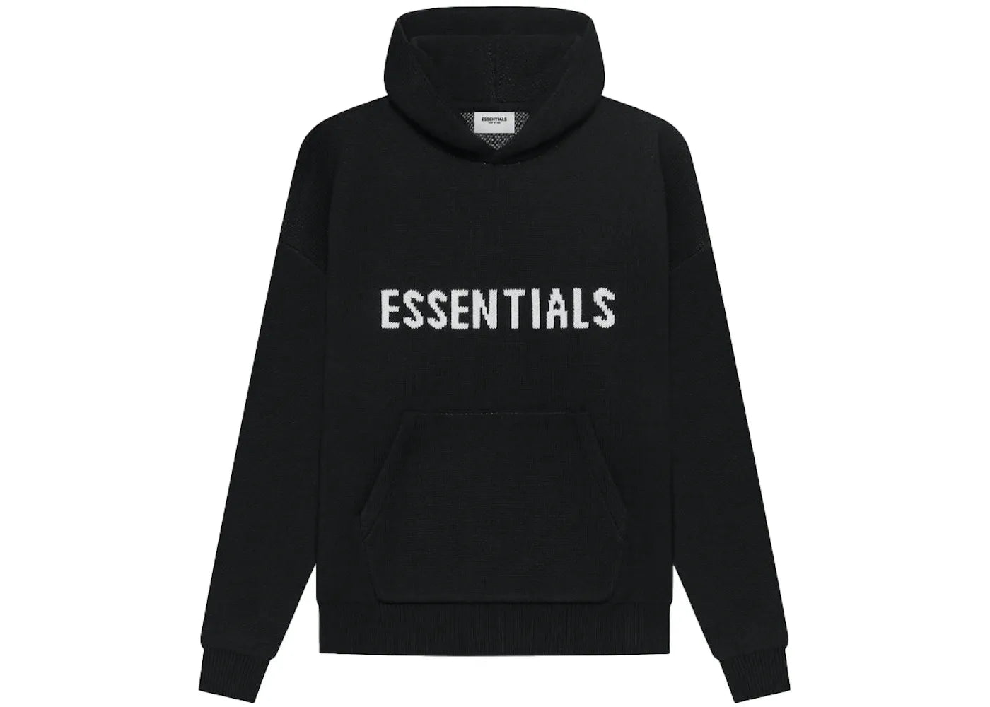 ESSENTIALS KNIT HOODIE